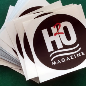 H2O Magazine stickers